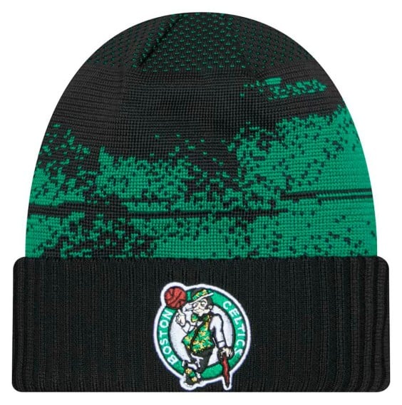 Comprare Boston Celtics Beanie Tip Off Knit Nero Verde | 24Segons