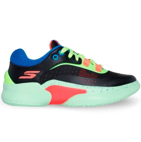 Skechers Acquista le scarpe junior SKX Court Hype Black | 24Segons