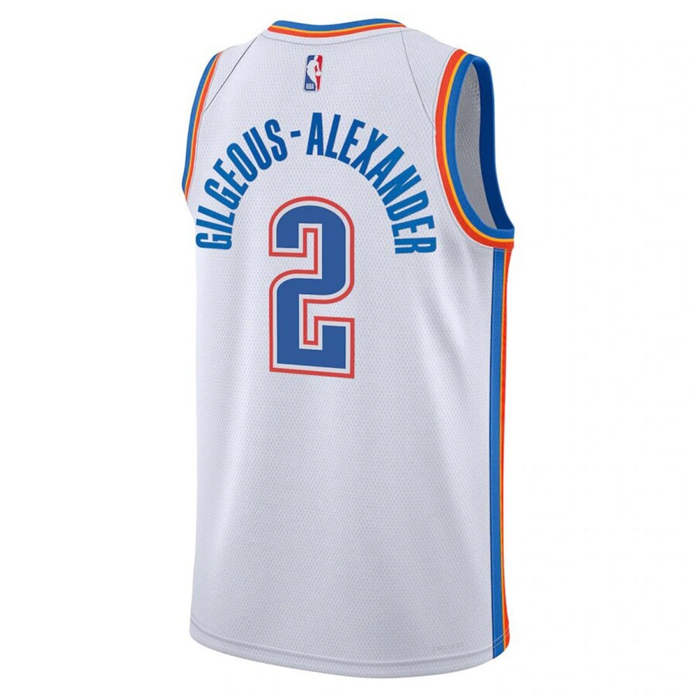 Junior Shai Gilgeous-Alexander Oklahoma City Thunder 24-25 Association Edition Swingman