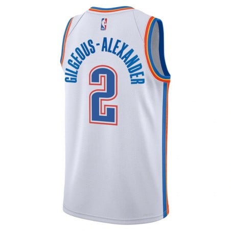 Junior Shai Gilgeous-Alexander Oklahoma City Thunder 24-25 Association Edition Swingman