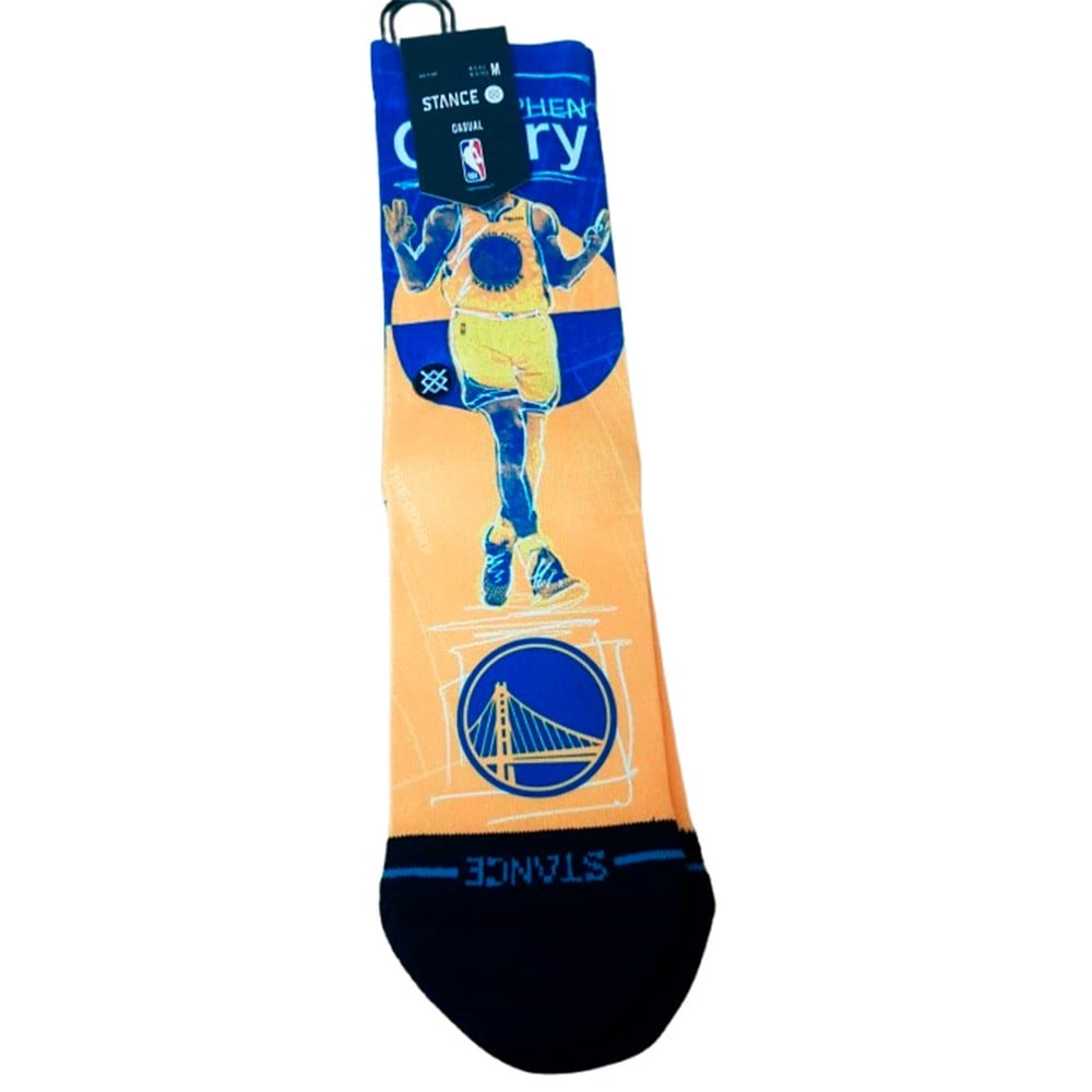 Calcetines Stance Pasted Stephen Curry Golden State Warriors