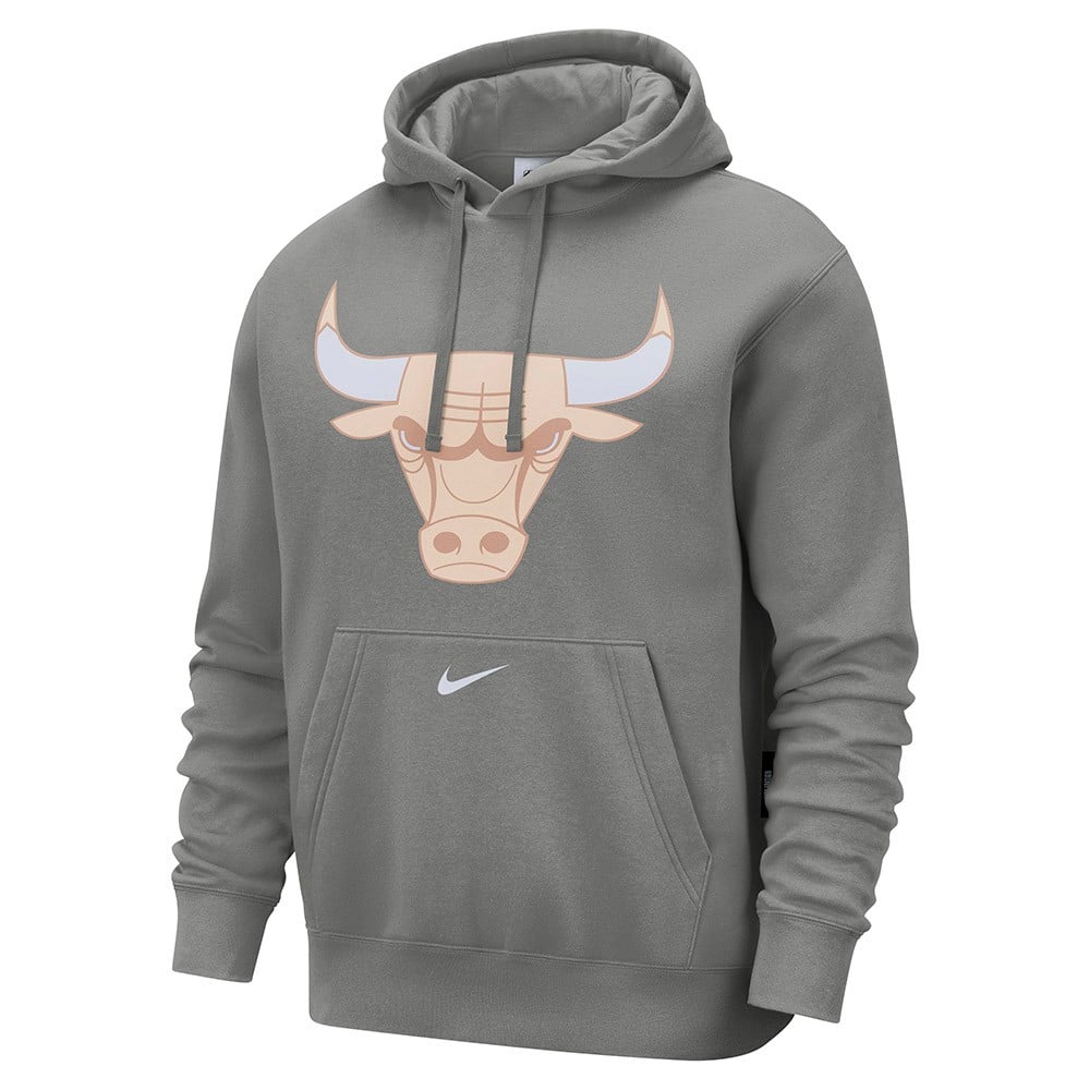 Chicago Bulls 24-25 City Edition Grey Hoodie