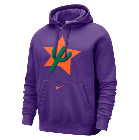 Acquista la felpa Phoenix Suns 24-25 Club City Edition Purple | 24Segons