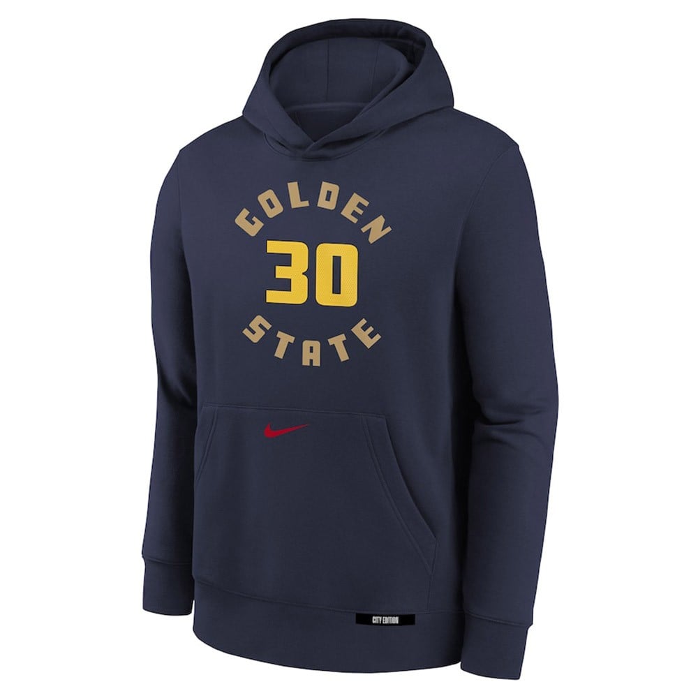 Junior Stephen Curry Golden State Warriors 24-25 City Edition Hoodie