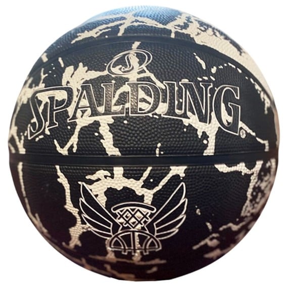 Comprar Balón Spalding Flight Crack Black White Sz.7 | 24Segons