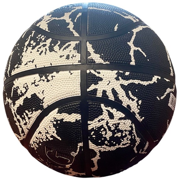 Comprar Balón Spalding Flight Crack Black White Sz.5 | 24Segons