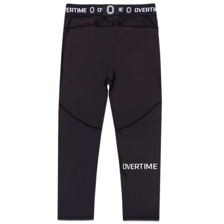 Mallas Overtime Valid 3/4 Compression Black