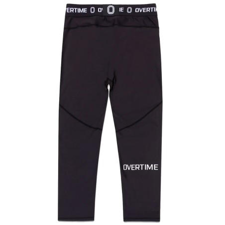 Overtime Valid 3/4 Black Compression Tights