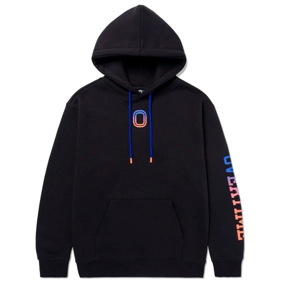 Buy Overtime Classic Gradient Black Hoodie | 24Segons