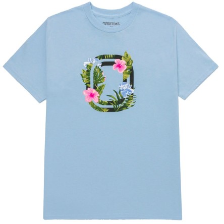 Comprar Camiseta Overtime Floral Blue | 24Segons