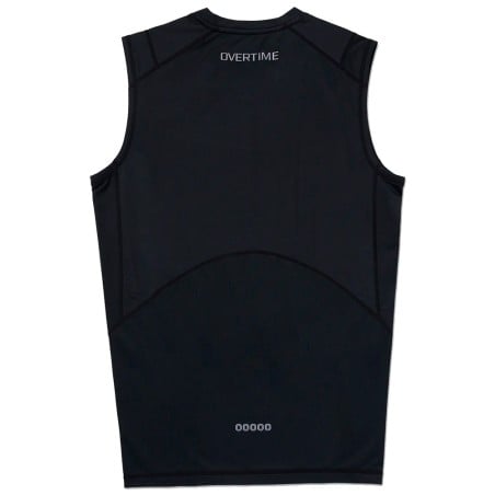 Camiseta Overtime Valid Sleeveless Compression Black