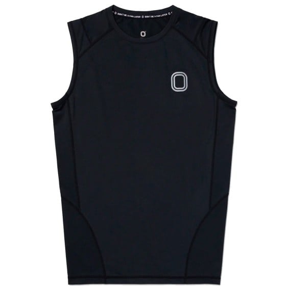 Overtime Acquista la T-shirt Valid Sleeveless Compression Black |24Segons