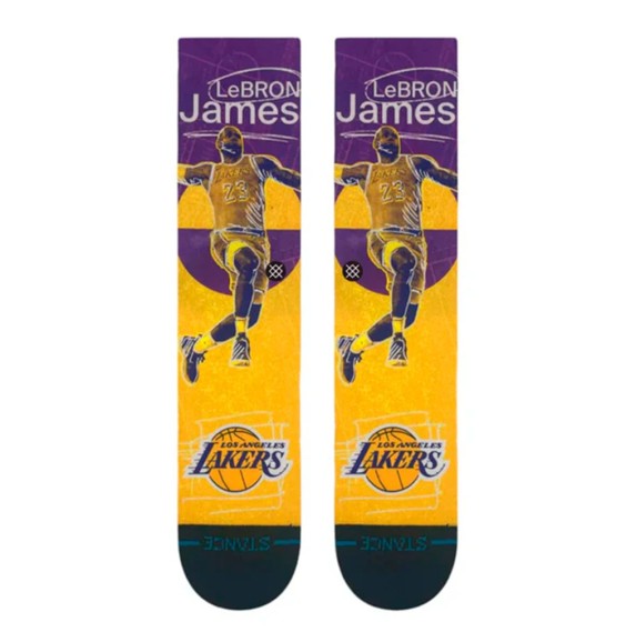 Buy Stance Pasted LeBron James Los Angeles Lakers Stocks | 24Segons