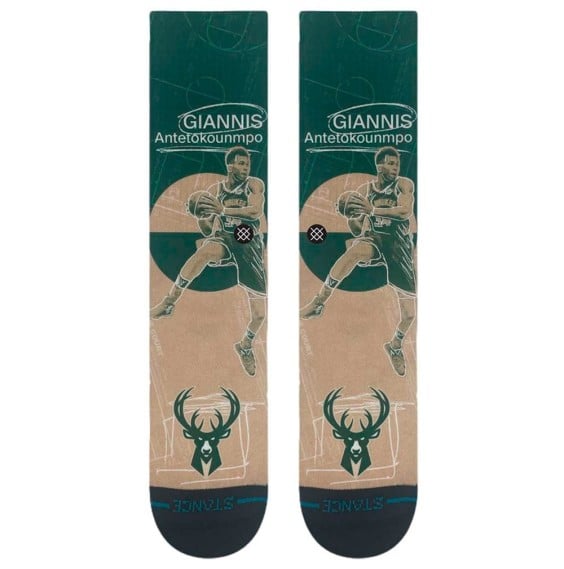 Comprar Calcetines Stance Pasted Giannis Antetokounmpo Bucks |24Segons