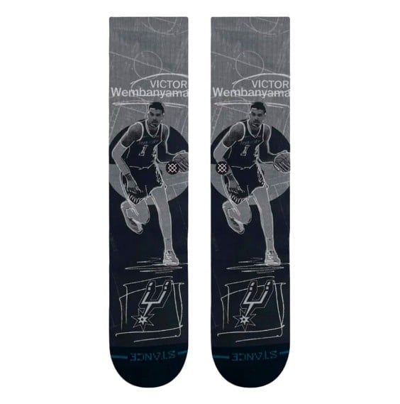 Comprar Calcetines Stance Pasted Victor Wembanyama Spurs | 24Segons