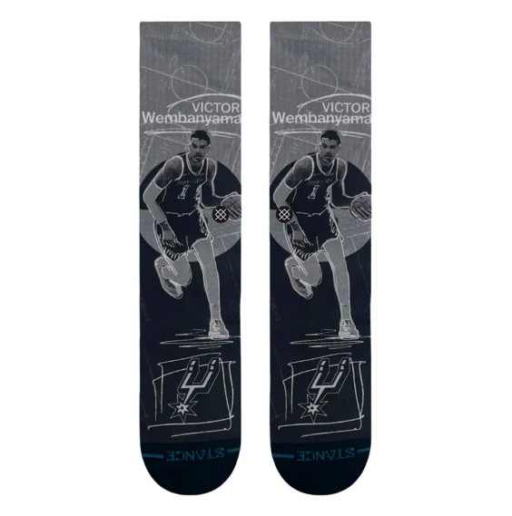 Comprar Mitjons Stance Pasted Victor Wembanyama Spurs | 24Segons