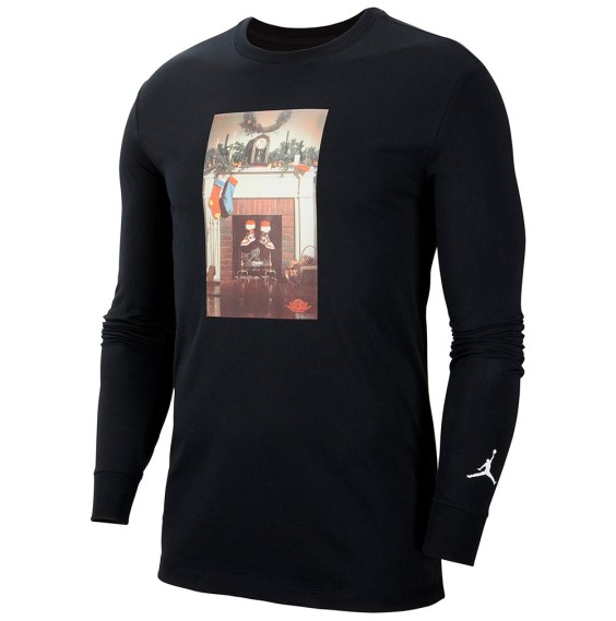 Comprar Camiseta Jordan Jumpman Chimney Black | 24Segons