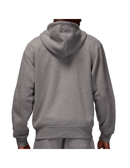 Jordan Acquista Felpa Brooklyn Fleece Zip Hood Grey | 24Segons