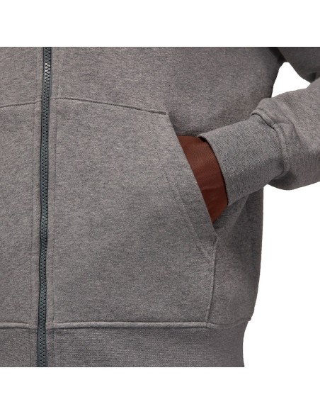 Comprar Sudadera Jordan Brooklyn Fleece Zip Hood Grey | 24Segons