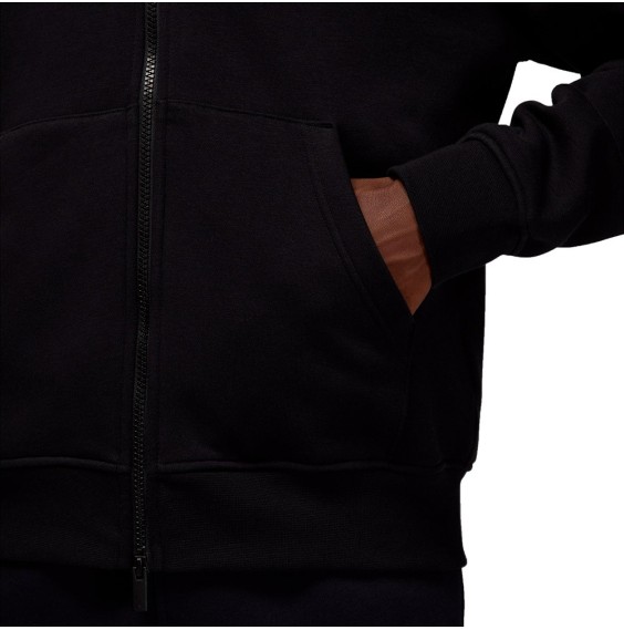 Comprar Dessuadora Jordan Brooklyn Fleece Zip Hood Black | 24Segons