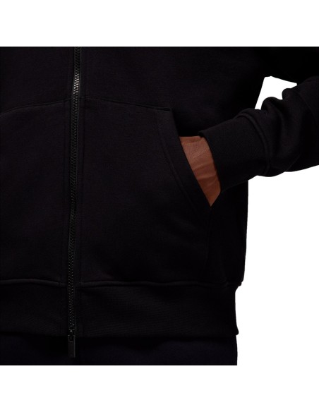 Comprar Dessuadora Jordan Brooklyn Fleece Zip Hood Black | 24Segons