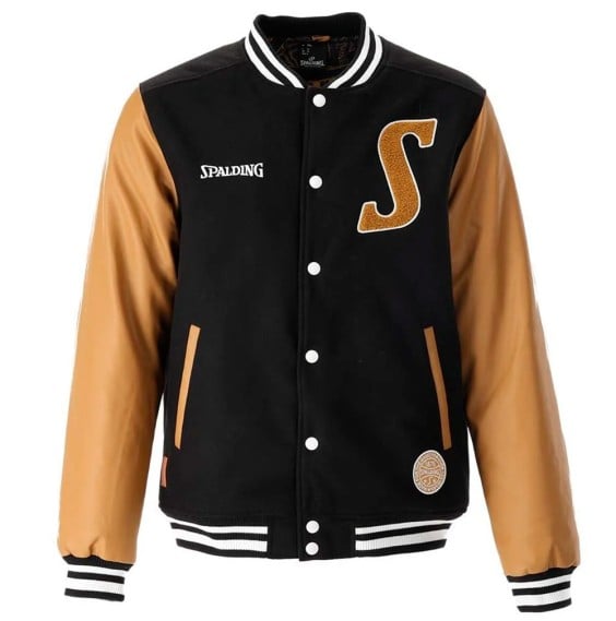 Comprar Chaqueta Spalding Urban College Black | 24Segons