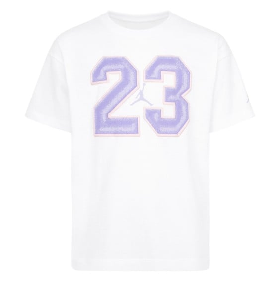 Comprar Samarreta Junior Jordan 23 Flight White Purple | 24Segons