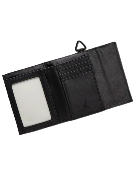 Comprar Cartera Jordan Flight Triflod Black | 24Segons