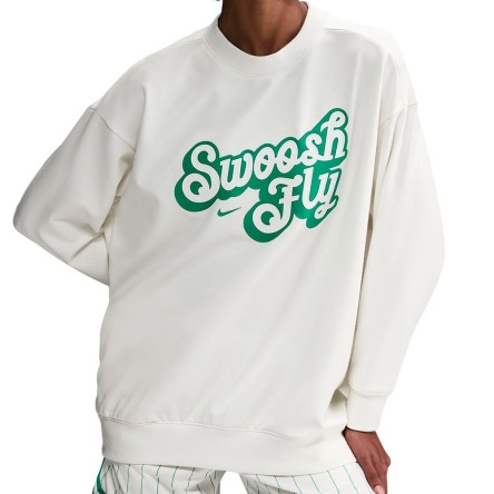 Buy Women's Sweatshirt Nike Swoosh Fly Sail | 24Segons