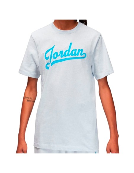 Buy Jordan Flight MVP White Blue T-Shirt 24Segons