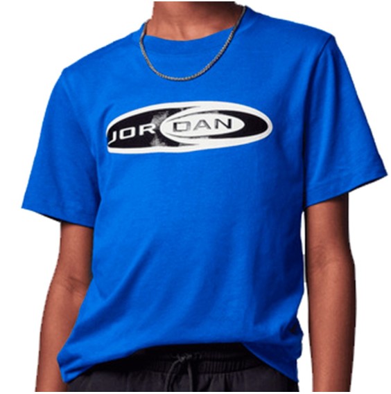 Buy Junior T-Shirt Jordan Essentials Graphic Racer Blue |24Segons