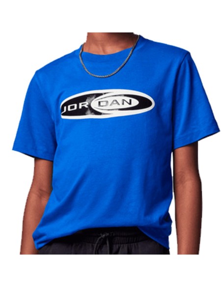 Buy Junior T-Shirt Jordan Essentials Graphic Racer Blue |24Segons