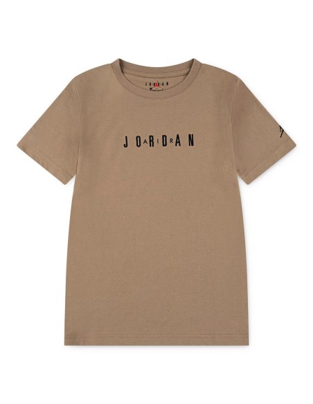 Buy Junior T-shirt Jordan Wordmark Crew Desert Camo | 24Segons