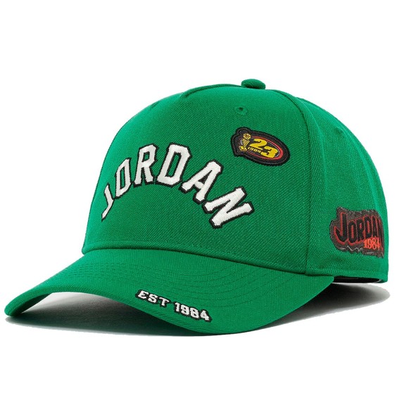 Buy Junior Cap Jordan Signature Signature Curve Brim Pine Green | 24Segons
