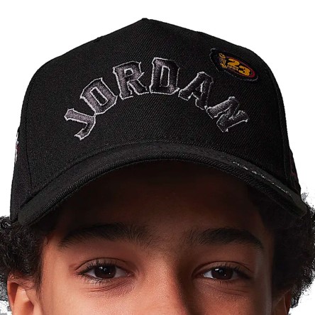 Jordan Acquista Junior Cap Signature Curve Brim Black | 24Segons