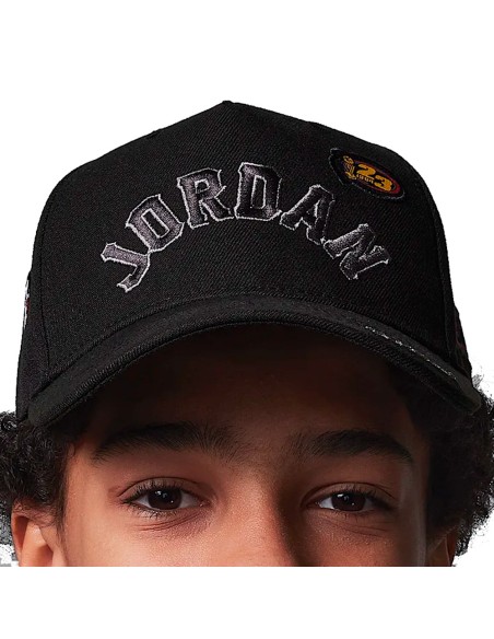 Jordan Acquista Junior Cap Signature Curve Brim Black | 24Segons