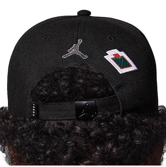 Jordan Acquista Junior Cap Signature Curve Brim Black | 24Segons