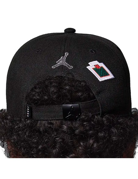 Buy Junior Cap Jordan Signature Curve Brim Black | 24Segons