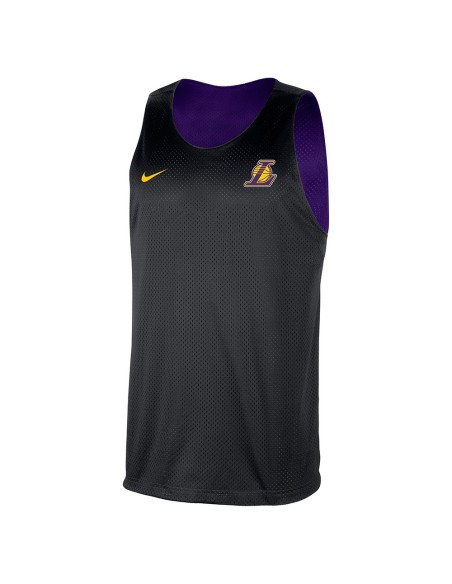 Buy Los Angeles Lakers Courtside Reversible Purple Black T-Shirt 24Segons