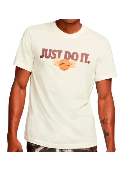 Buy Nike Dri-FIT OC Just Do It Sail T-shirt | 24Segons