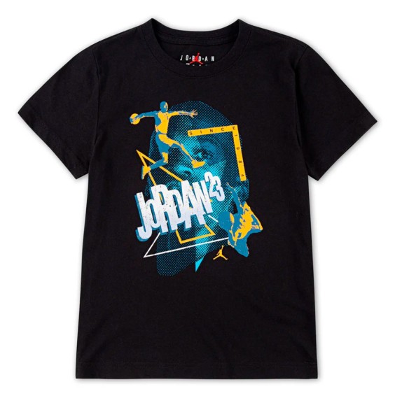 Buy Junior T-Shirt Jordan 3Peat Graphic Black | 24Segons