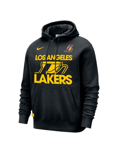 Comprar Sudadera Los Angeles Lakers Club Courtside Black | 24Segons