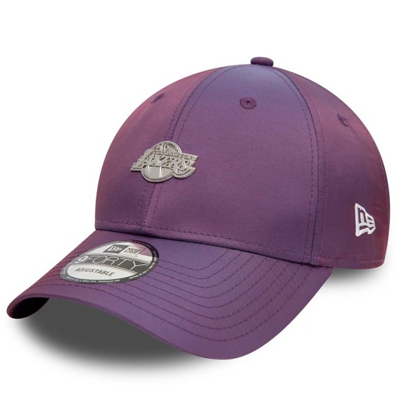 Acquista il cappello dei Los Angeles Lakers NBA Tech 9FORTY Purple | 24Segons