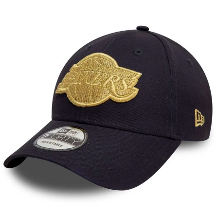 Acheter Casquette 9FORTY Noir Or des Los Angeles Lakers Metallic | 24Segons