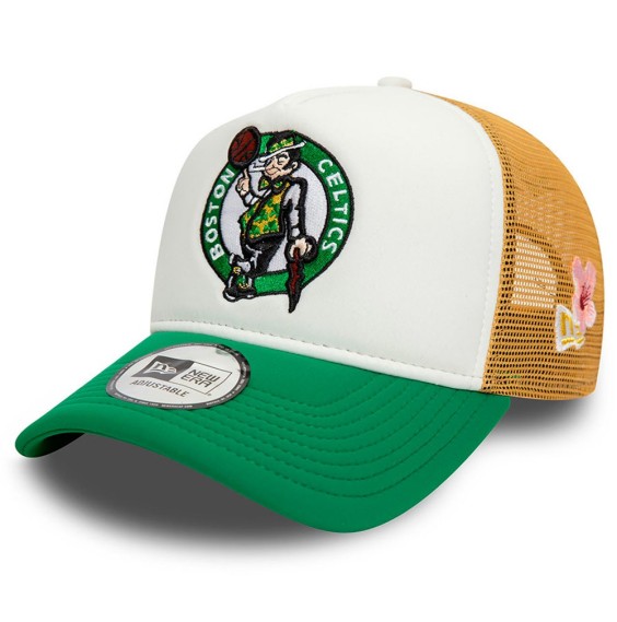 Comprar Gorra Boston Celtics NBA Flower 9FORTY A-Frame Trucker | 24Segons