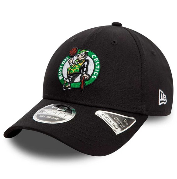Boston Celtics Cap NBA 9FORTY Stretch Snap Nero