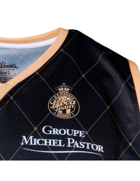 Acquista la maglia Swingman Mike James AS Monaco LNB Nero 24Segons