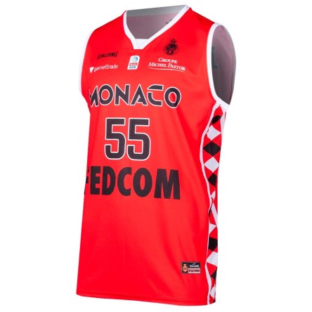 Comprar Samarreta Mike James AS Monaco LNB Red Swingman | 24Segons