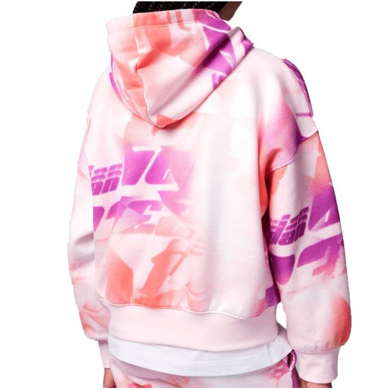 Comprar Dessuadora Noia Jordan Triple Team AOP Artic Pink | 24Segons