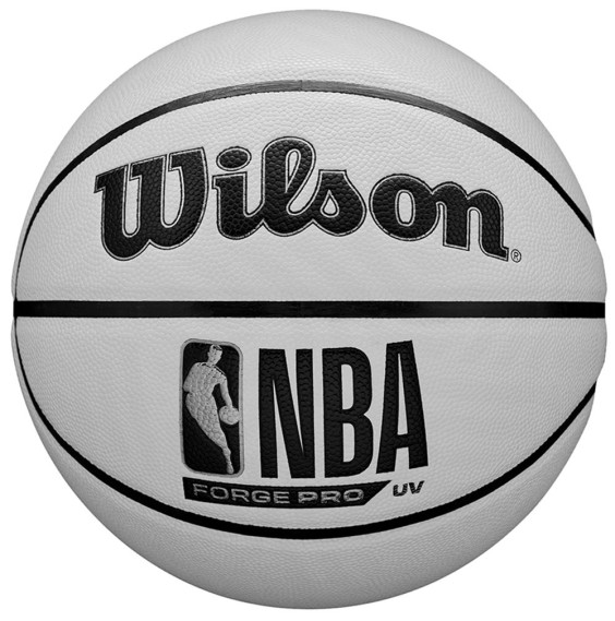 Comprar Balón Wilson NBA Forge Pro UV White Sz.7 | 24Segons